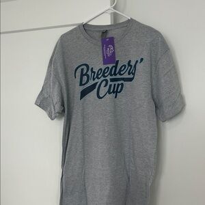 Next Level Apparel Gray Breeders' Cup T-Shirt